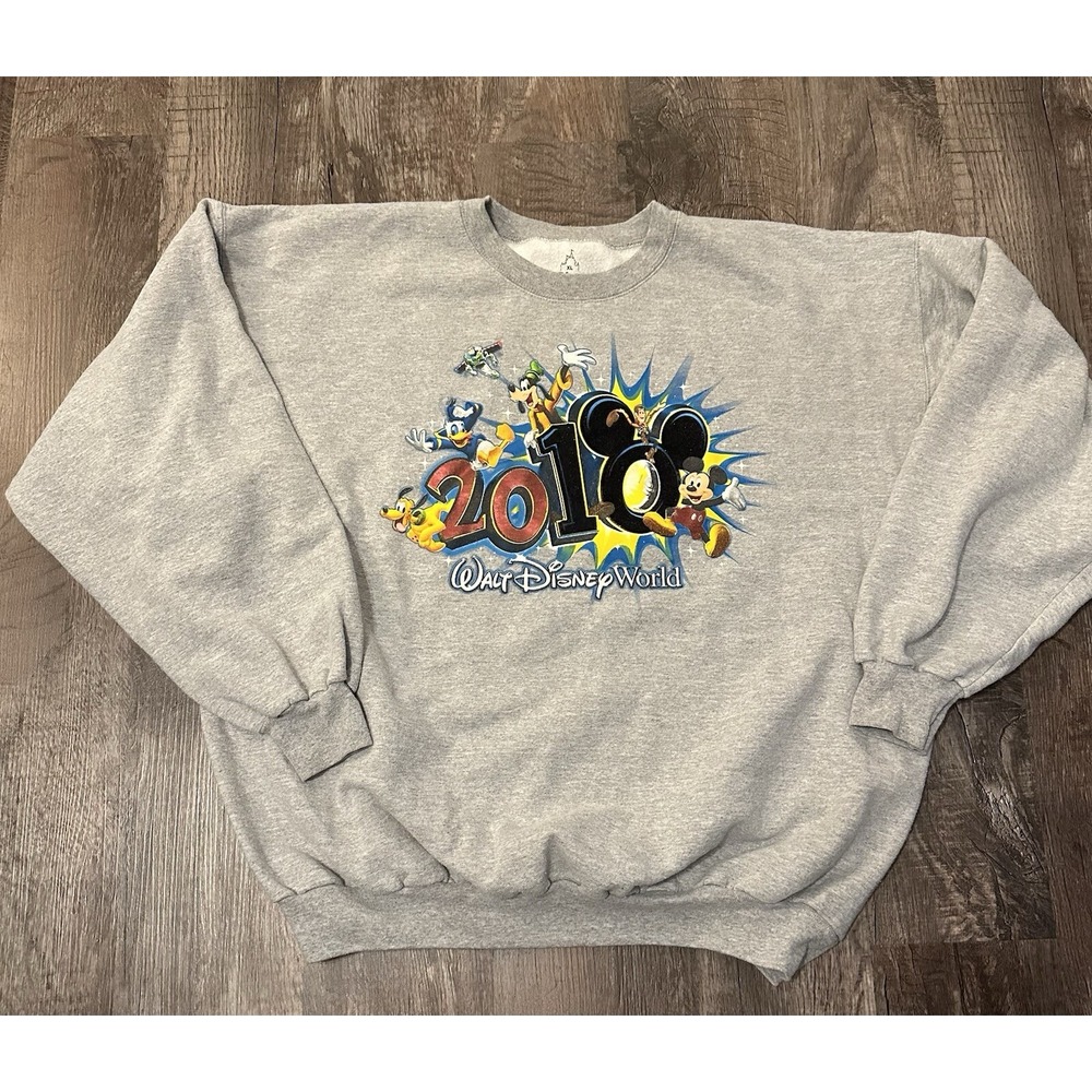 Vtg 2010 Disney World Crew Neck Sweatshirt‎ Xlarge